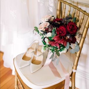 Vince Camuto Ivory Bridal Pump
